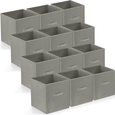 metal boxes storage 13 x 13|13 inch cube storage bins.